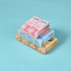 18 Pack Dessert Erasers for Kids, Kawaii for Students, Jelly for School Supplies Prize Gifts Party Favors