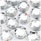 The Crafts Outlet 72pc Rhinestones Round 20mm - Flatback Golden Yellow