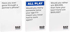 BAD CHOICES Party Game - The Have You Ever? Game - Hilarious Adult Card Game for White Elephant Parties and Board Games Night with Your Friends