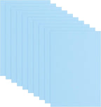uxcell 10 Pcs Light Blue EVA A4 Foam Sheets Crafts, 12 x 8 Inch Foam Paper for DIY Crafts Project Classroom Scrapbook Art Cards Home Office Decoration (2mm Thick)