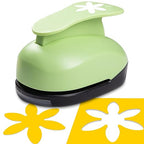 Flower Hole Punch, Flower Punches for Paper Crafts, Daisy PaperPunch, 3 inch FlowerPunch, Daisy Punches, FlowerShape Craft Punches, Large FlowerHole Puncher Shape, Scrapbooking Puncher