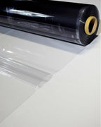 Metro Screenworks Fire Retardant Clear Vinyl Roll (Partial) - Clear Marine Vinyl 30 Gauge Sheet - 72-in x 33 Yards - Double Polished Heavy Duty Plastic Sheeting - Windows, Boats, Greenhouse, & More