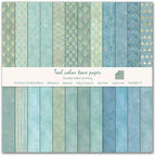 Boho Scrapbook Paper Vintage Flower Pattern Papers Pad 12×12,24 Sheets Double-Sided Bobo Floral Scrapbooking CardStock Paper Pad for Holiday Cardmaking DIY Origami Papers.
