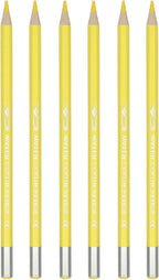 PATIKIL Watercolor Pencil, 6Pcs Water Soluble Pencils for Blending, Coloring, Sketch Drawing, Painting, Lemon Yellow