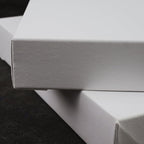 PHOENIX 11x14 Inch 2 Pack Museum Canvas - 2 3/8 Inch Thick Porfile Deep Stretched Canvas for Painting 100% Cotton 11 Oz. Gesso Primed White Blank Professional Canvas Oil & Acrylic Paints