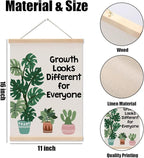 Inspirational Poster Hanger, Therapy Office Decor Growth Mindset Wall Decor Motivational Gifts Educational Posters Wall Art Wall Hanging Banner Classroom Toddler Room Bedroom Home Baby Room Decor