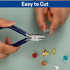 3 PCS Mini Pliers Set, Jewelry Pliers Kit with Needle Nose, Diagonal and Long Nose, Small Plier Tool for Jewelry Making, DIY Crafts, Beading and Electronic Repair