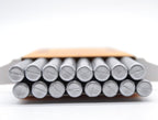 Silver Wax Seal Sticks for Wedding Invitations, Small Glue Gun Sealing Wax 16pcs / Box
