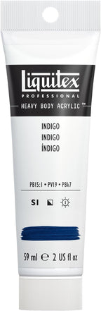 Liquitex Professional Heavy Body Acrylic Paint, 2-oz (59ml) Tube, Indigo
