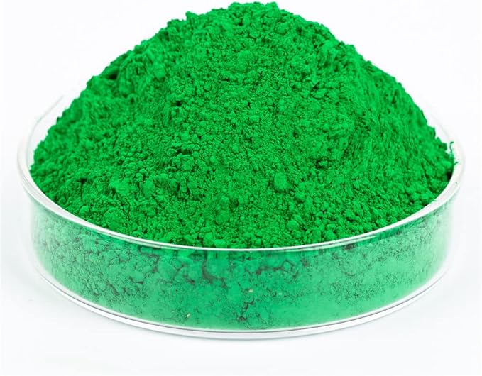 GOODTAKE Concrete Pigment, Grass Green Iron Oxide Pigment Powder, Concrete Cement Dye Color Pigment for Pastel Tile Paint Concrete Cement Mortar Grout (Grass Green, 4 oz)
