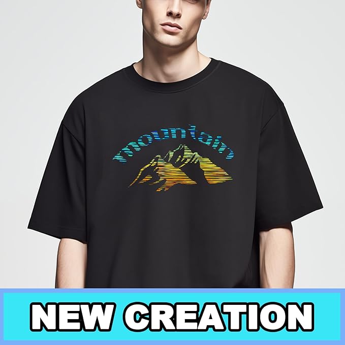 ROFISUESheet MetallicFoil HeatTransferVinyl12Inch*10Inch*12pcsBundleChrome HTV VibrantColors for Stunning T-Shirt DesignsPerfect forDIY (Foil Engraved Film in Thunder Color, 12Inch*10Inch*12pcs)
