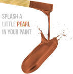 U.S. Art Supply Jewelescent Mica Pearl Pigment Powder, Interference Copper 3.5 oz (100g) Pouch - Cosmetic Grade, Epoxy Resin Color Pigment, Mica Powder for Resin, Soap, Slime, Candle Dye, Art, Crafts