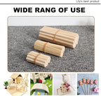 HOPELF 25PCS Dowel Rods Wood Sticks Wooden Dowel Rods - 1/2 x 48 Inch Bamboo Sticks - for Crafts，Hardwood Dowel Rod Assortment，Wooden Rod Sticks Doweling Rods，DIYers.