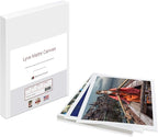 Premium Lyve Matte Canvas Sheets Professionals choice for Archival Inkjet for Use on Epson, Canon and HP printers. 17 inch x 22 inch 25sh