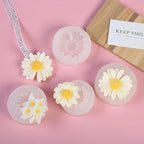 Daisy 4 Pack Flower Molds - Peony, Rose, 3D, Silicone Resin & Clay Molds for Craft Supplies