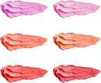 qianshan Soft Oil Pastels 12pc Set of 6 Assorted Colors,Non Toxic,Soft Texture Vibrant and Creamy Oil Crayons Pastels Art Supplies For Professional Artists Beginners Drawing.Red