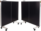 JOOLA Rally TL Professional MDF Indoor Ping Pong Table w/Quick Clamp Table Tennis Net & Post Set - 10 Minute Easy Assembly - Corner Ball Holders - Tournament Quality - Includes Playback Mode