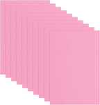 uxcell 10 Pcs Pink EVA A4 Foam Sheets Crafts, 12 x 8 Inch Foam Paper for DIY Crafts Project Classroom Scrapbook Art Cards Home Office Decoration (2mm Thick)