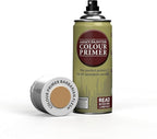 The Army Painter Color Primer Spray Paint, Barbarian Flesh, 400ml, 13.5oz - Acrylic Spray Undercoat for Miniature Painting - Spray Primer for Plastic Miniatures