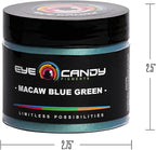 Eye Candy Pigments Premium Mica Powder - Macaw Blue Green (50gr) - for Epoxy, Resin, Soap, Paint, Woodworking, Acrylic Pouring, Bath Bombs, Fishing Lures - DIY Arts and Crafts Additive