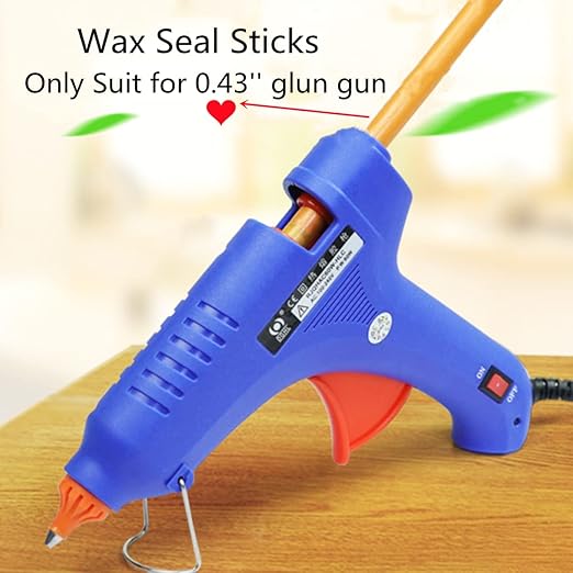 Bronze Wax Sealing Sticks, ONWINPOR 10pcs Glue Gun Wax Seal Sticks for Wax Seal Stamp, Melting Wax Seal Sticks for 0.43'' Glue Gun Wax Sealing Sticks (Antique Gold)