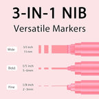 Jumbo Graffiti Poster Markers Set: 12 Neon Colors Large 15mm Wide Tip Permanent Ink Thick Acrylic Paint Pens for Rock Painting, Stone, Glass, Wood, Ceramic, Metal, Plastic, Fabric