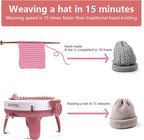 SENTRO Knitting Machine 40 Needles, Smart Weaving Loom Kit, Crochet Machine with Double Mode, Knit Loom Machine for Adults/Kids, Perfect Knit Gift for Beginners, Knitting Enthusiasts