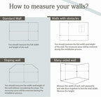 AFZEVEB-3D Geometric Wall Mural Gray and Gold Wallpaper for Bedroom 136"x96"(Not Peel and Stick)