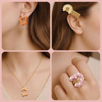 Polymer Clay Cutters - 15 Shapes Jewelry Earrings Cutter, Polymer Clay Cutters for Jewelry, Earring Making Kit with Storage Box