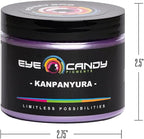 Eye Candy Pigments Premium Purple Mica Powder - Kanpanyura (50gr) - for Epoxy, Resin, Soap, Paint, Woodworking, Acrylic Pouring, Bath Bombs, Fishing Lures - DIY Arts and Crafts Additive