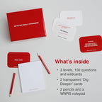 WE'RE NOT REALLY STRANGERS Card Game - 150 Conversation Cards for Couples, Friends, and Strangers - Icebreakers for Game and Date Nights, & Parties - Games for Adults and Teens, Ages 15+, 2-6 Players