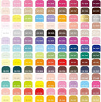 126 Colors Acrylic Paint Markers, Soft Brush Tip Acrylic Paint Pens for Paper, Rock Painting, Glass, Mugs, Fabric, Water Based Drawing Marker Set, Acrylic Painter Ink
