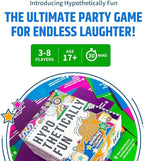 Hypothetically Fun - an Icebreaker Card Game, 350 Thought-Provoking Questions for Deeper Connections & Endless Laughs - Perfect for Game Night & Gatherings, Ages 14+