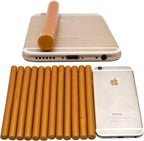 Amber Gold Wax Seal Sticks for Standard Size Hot Melting Glue Gun - Pack of 12