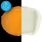 Glow in The Dark Pigment Powder - Neutral and Fluorescent Color for Art Painting, Fine Art, Nail Art Paint, and DIY Crafts - Long Lasting, 10+ Color Options - Neutral Orange - (120 Grams/4 Ounces)