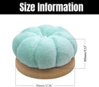 Uxney Pin Cushion,Wooden Sewing Pin Cushion Pincushion Needle Cushion for Sewing Quilting Needlework DIY Crafts(Light Green,2 PCS)