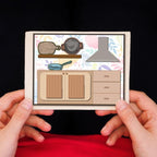 Kitchenware Clear Stamp 6.3x4.3 Cooking Tool Transparent Stamps for DIY Scrapbooking Journal Decor