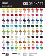 Liquitex BASICS Acrylic Paint, 118ml (4-oz) Tube, Metallic Aqua Green