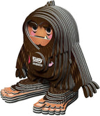 Eugy Sasquatch 3D Puzzle - 31 Piece Eco-Friendly Educational Toy Puzzle for Boys, Girls & Kids Ages 6+