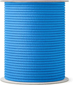 Mandala Crafts 2mm 109 Yards Sky Blue Cotton Waxed Cord for Jewelry Making Bracelet Cord Waxed String - Beading String Thread Jewelry Cords for Necklaces String