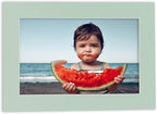 5x7 Mat for 8.5x11 Frame - Precut Mat Board Acid-Free Show Kit with Backing Board, and Clear Bags Honeydew Green 5x7 Photo Matte Made to Fit a 8.5x11 Picture Frame Matboard for Framing, Pack of 1 Mat