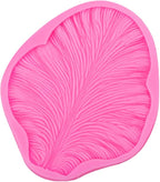 Flower Silicone Veiner Mold Set, Fondant Flower Veining Mold Tulip Orchid Molds Sugar Gum Paste Molds Cake Decoration Tool for Tulips Hibiscus Rose Leaf