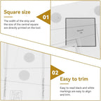 Sewing Rulers, Quilting Rulers Quilting Rulers Curvy Log Cabin Trim Tool Finished Blocks Quilting Template Patchwork Sewing DIY Ruler Quilting Rulers [10 inch]