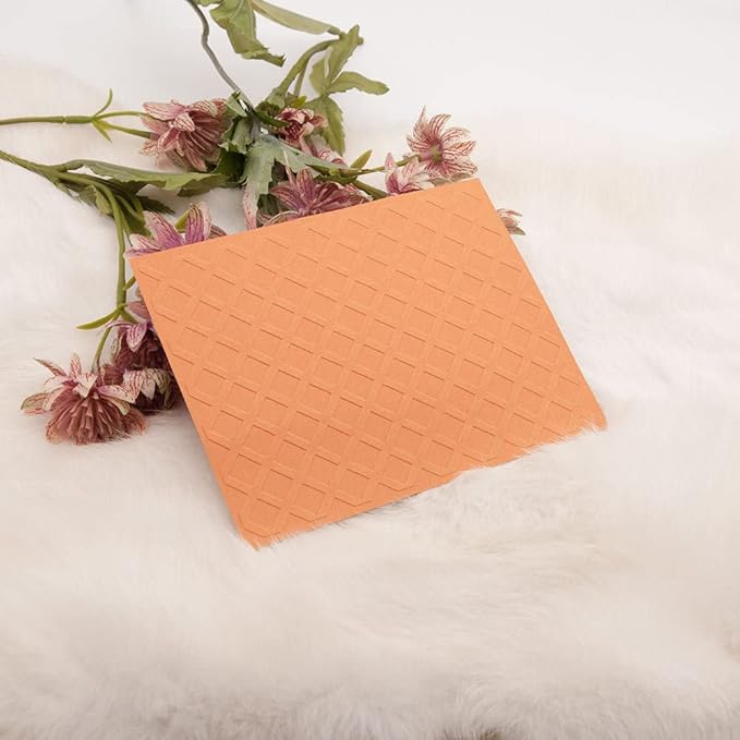 6Pcs Flower Leaf Embossing Folders DIY Craft Paper Card Embossing Template Stencil Paper Card Decorating Mold Plastic Embossing Machine Template for Card Making Scrapbooking Photo Album Decoration