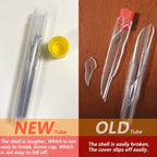50 Pack Premium Large Eye Needles for Hand Sewing with Needle Threaders, Assorted Sizes, Embroidery Needles for Hand Sewing, Sewing Needles Large Eye, Big Eye Needle