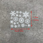 Lapoo Festivals Metal Cutting Die for Scrapbooking - Durable, Cut Stencils for DIY Scrapbook Photo Album Decorative Paper Card, Card Making Supplies, Embossing (Christmas Snowflake 3.5 x 3 in)