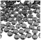 The Crafts Outlet 144pc Rhinestones Round 10mm - Flatback Champagne