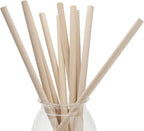 Wooden Dowels Round Wood Dowel Rods 3/8 x 15 Inch, 20PCS Macrame Dowel Wooden Sticks for Crafts, Unfinished Hardwood Sticks for Arts and DIYers, Crafting, Tiered Cake Support and Wedding Ribbon Wands