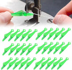 Automatic Sewing Needle Threader, Fish Type Sewing Machine Needle Threader, Simple Hand Sewing Needle Sewing Tool Set for Sewing Supplies (30 pcs)
