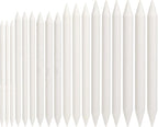 18 PCS Blending Stumps Set，Ymapinc Oil Pastels Blenders & Shading Tools 6 Sizes for Charcoal Drawing Sketching Special Tortillions Blending Tools Art Supplies